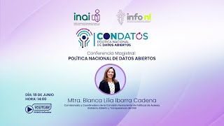 Conferencia Magistral Política Nacional de Datos Abiertos [upl. by Nywrad473]