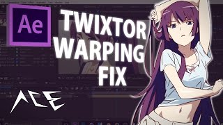 After Effects AMV Tutorial  Twixtor Warping Fix [upl. by Minsk]