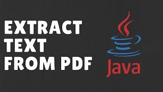 Updated PDFBox Example Code  How to Extract Text From PDF file with java [upl. by Angid]