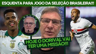 Dorival se você quiser DAR CERTO na SELEÇÃO Brasileira FAÇA ISSO  Fala Velloso [upl. by Sanfo]