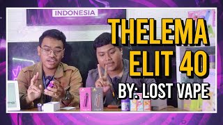 SI PALING DIGANDRUNGI OLEH PARA VAPERS SAAT INI APATUH  Thelema Elite 40 by LostVape [upl. by Cressler]