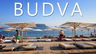 Budva Montenegro  Budva Old Town and beaches [upl. by Ahsaetan]