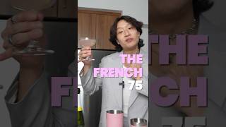 The French 75 cocktails bartender bartending mixology barchemistry [upl. by Ahsienauq]