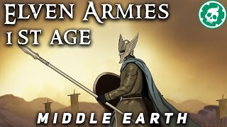 Elven Armies of the First Age  MiddleEarth Lore DOCUMENTARY [upl. by Feodora]