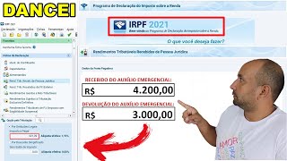 Como Declarar o Auxílio Emergencial no Imposto de Renda 2021  IRPF 2021 [upl. by Audy]