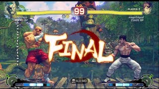 Mago Fei vs Bonchan Sagat SSF4 Japanese Online Ranked Matches  TRUEHD [upl. by Waldack]