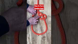 The bowline knot is both easy to tie and untie [upl. by Marr]