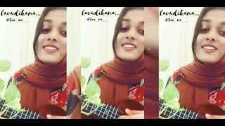 LAVUDIKKANA NERAMAYITHA  COVER SONG  FULL VERSION  FATHIMA RIJAS [upl. by Aneloc371]