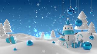 Snowing Snowmen Background [upl. by Eimarej]