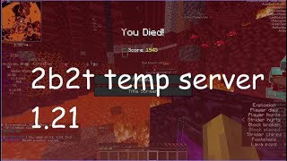 the 2b2t temp server experience 121 update [upl. by Gersham]