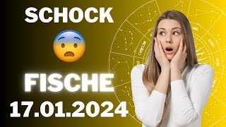 FISCHE ♓️😱SCHOCKIEREND WICHTIGE WENDUNG 😳 Horoskop  17Januar 2024 fische tarot [upl. by Hallock746]