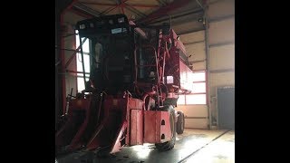 CaseIH 1822 2Row Cotton Picker in Action in Greece [upl. by Shiekh]