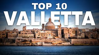 TOP 10 Things to do in VALLETTA Malta  Travel Guide 2024 [upl. by Norrej421]