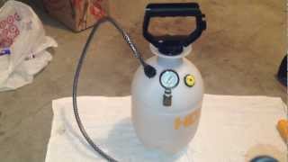 DIY Make Your Own 1 Man Pressure Brake Bleeder [upl. by Yeoj]