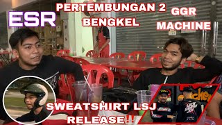 WAKIL BENGKEL HAQIEM STOPA DAN AIMAN DAREN🔥 SWEATSHIRT LSJ TERBARU‼️ [upl. by Nnylcaj]