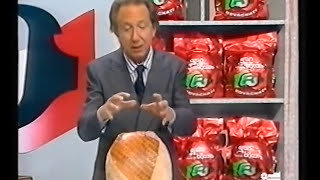 Mike Bongiorno presenta Gran Biscotto a La Ruota della fortuna  spot 1991 [upl. by Aehsila]