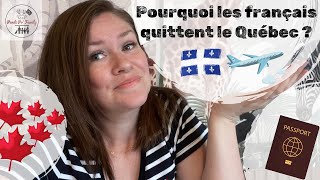 Pourquoi les français quittent le Québec [upl. by Pogue318]