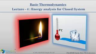 Lecture 4 Basic Thermodynamics [upl. by Brittney]