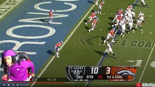 Gardener Minshew GOT BENCHED FOR THIS Raiders vs Broncos Full Highlights reaction [upl. by Earezed]