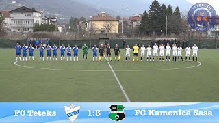 Highlights  FC Teteks  FC Kamenica Sasa 13  Macedonian second division  09032024 [upl. by Memory]