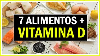 7 Alimentos con Vitamina D ¡LOS QUE MÁS [upl. by Justicz971]