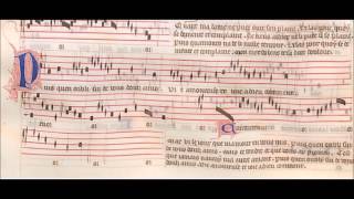 Puis quen oubli  Guillaume de Machaut 13001377 [upl. by Ecirrehs]