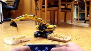 SBrick  LEGO Technic 8043 Motorized Excavator [upl. by Travus750]