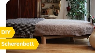 DIY Anleitung – Scherenbett aus Karton einfach selber bauen  Roombeez – powered by OTTO [upl. by Fachini]