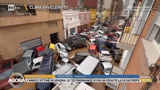 Valencia immagini e voci dallapocalisse del fango  Agorà 31102024 [upl. by Wiatt]