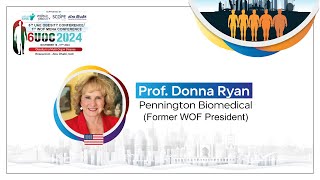 6th UAE Obesity Conference  Prof Donna Ryan [upl. by Croydon]