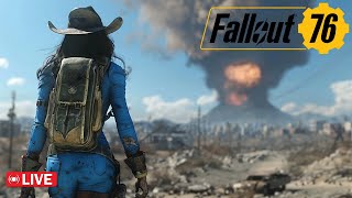 🔴DEAD ORYX LIVE  FALLOUT 76☢️  MAKING FRIENDS IN THE WASTELANDS OF APPALACHIA [upl. by Huang]