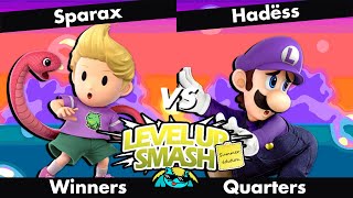 Level Up Summer Smash 8  Sparax Lucas vs Hadëss Luigi  WQ [upl. by Enovad]