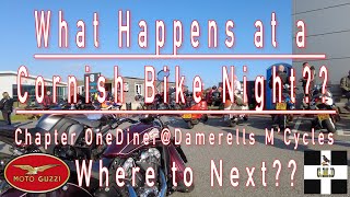 What Happens When Bikers Meet  Chapter One Bike Night  Damerells Cornwall  Where next [upl. by Ful]