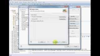Eclipse add JRE System Library to project [upl. by Analli836]