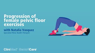 Progression of female pelvic floor exercises [upl. by Noiek]