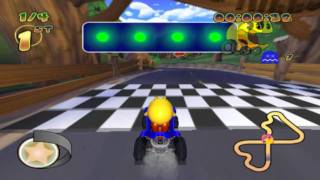 PacMan World Rally PS2 Gameplay [upl. by Milinda]