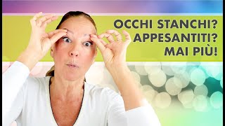 Occhi stanchi appesantiti palpebre “calanti”NON PIÙ [upl. by Lenora878]