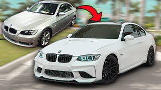 Building a CHEAP 335i BMW in 10 Minutes COMPLETE TRANSFORMATION [upl. by Wylie]