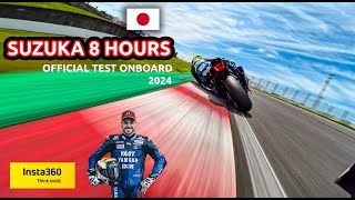 SUZUKA 8 hours 2024 official test  Canepa amp Hanika Yamaha YART R1 [upl. by Rani]