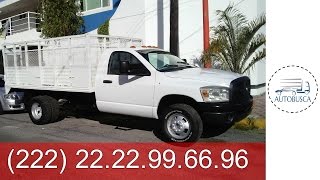 camionetas en venta en puebla  2008 DODGE RAM 4000 TURBO DIESEL [upl. by Baillieu]