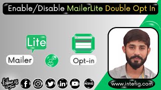 How to EnableDisable MailerLite Double Opt In [upl. by Ytsirc992]