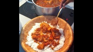 Thiou aux crevettes Shrimps recipe [upl. by Dayiz]