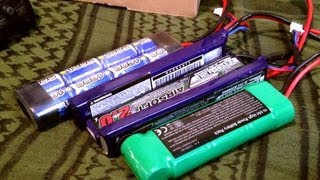 84v  96v NiMh vs 74v  111v LiPo  Rate of Fire  Long Battery Type Ramble [upl. by Anerbes993]