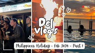 🎥 Del Vlogs  🇵🇭Philippines Holiday  Feb 2024 [upl. by Lalib]