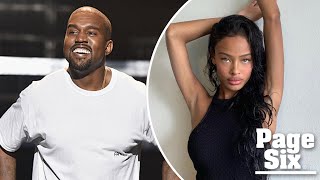 Kanye West is no longer dating model Vinetria  Page Six Celebrity News [upl. by Dunaville]