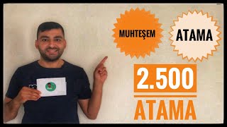 MUHTEŞEM ATAMA  2500 MEMUR ALIMI GÜMRÜK MUHAFAZA MEMURU amp MUAYENE MEMURU amp BÜRO PERSONELİ [upl. by Viv150]