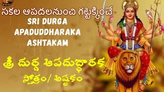 శ్రీ దుర్గ ఆపదుద్ధారక అష్టకం  Sri Durga Apaduddharaka Ashtakam  By Taalapatram [upl. by Ha]