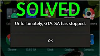 Solve Unfortunately GTA SA lite has stopped problem 100 WORKING By Gaming For Life [upl. by Aidnyl]