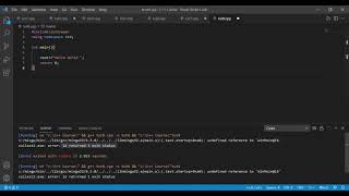 CC VISUAL STUDIO CODE 1d returned errorWINDOWS 10 [upl. by Sexela]