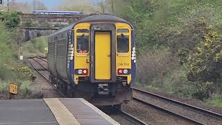 Trains at Gretna Green 9th April 2024 [upl. by Whitebook]